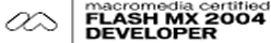 Flash MX 2004 Developer logo