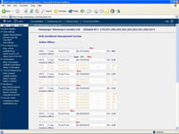 Small picture of Web Enrollment Managment System, main page