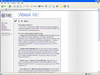 Small picture of m3wenergy web site
